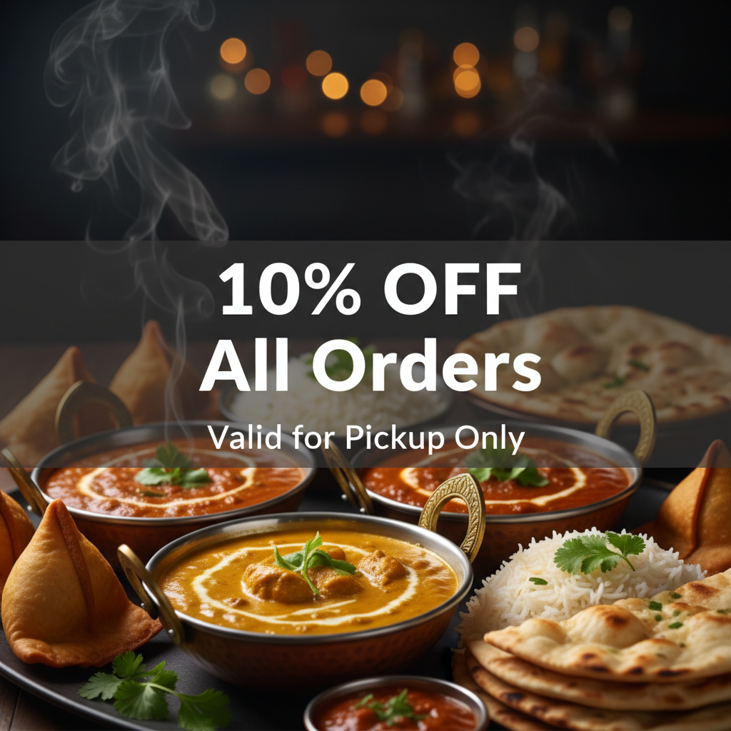 10% off on your Takeaway order 