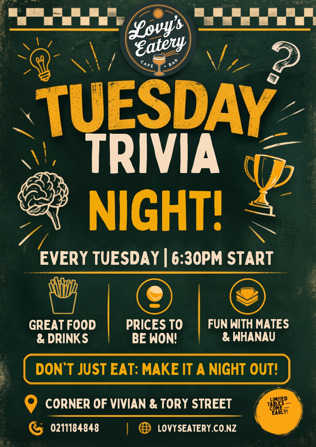 Tuesday Trivia Night