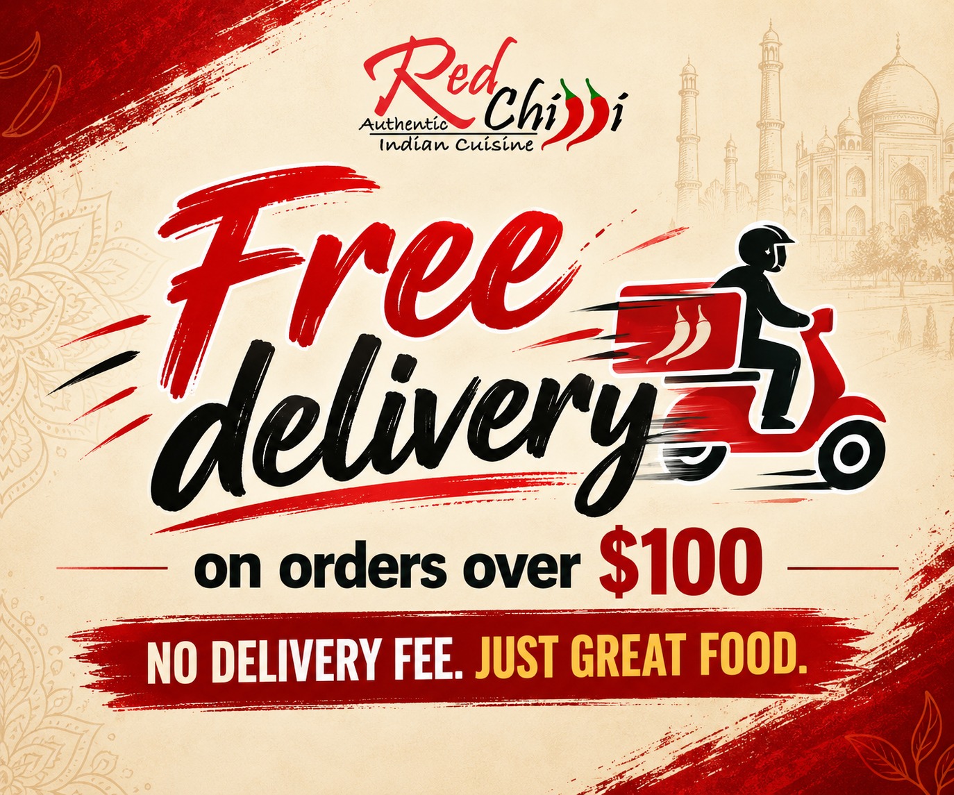 Free Delivery over $100
