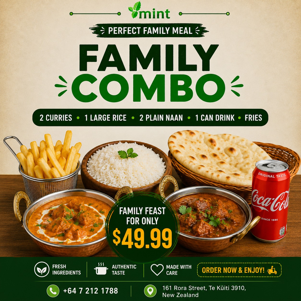 Family Combo Deal at just $49.99!