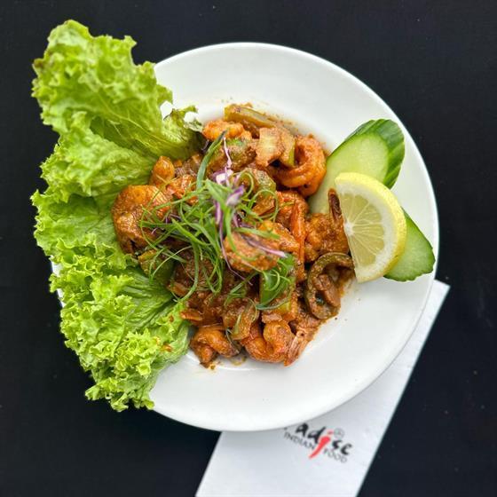 Chilli Prawns - Dry