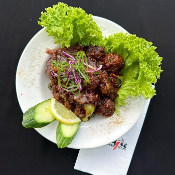 Veg Manchurian - Dry