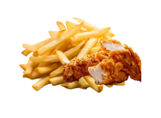 3 Strips + Chips