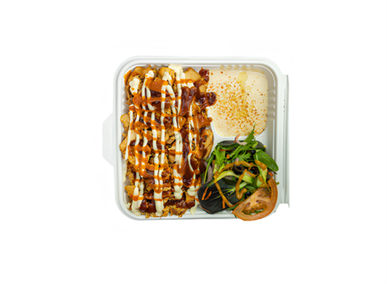 Falafel on Rice