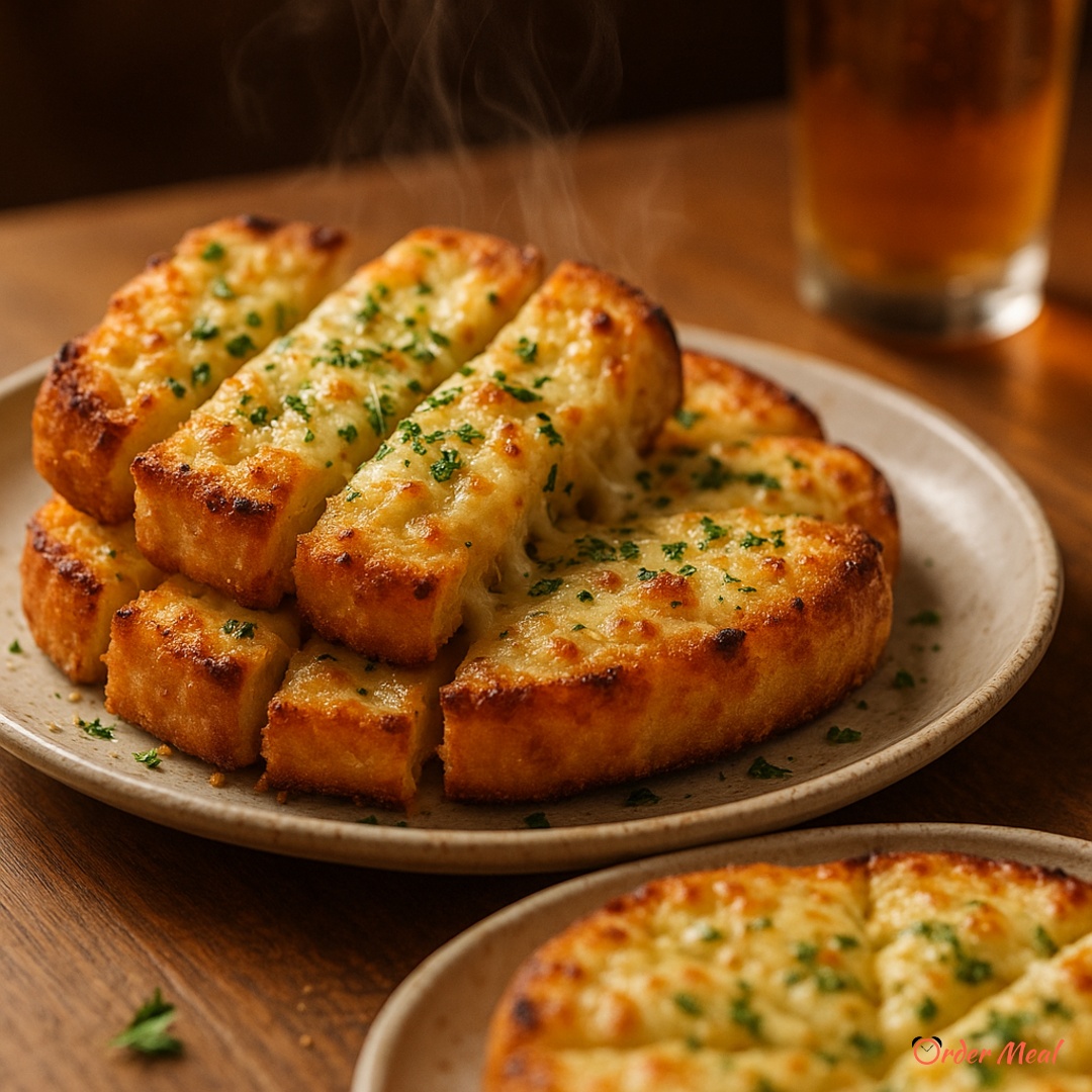 Free Cheesy Garlic Bread with $35 Purchase